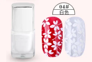Лак для ногтей, печать лак для ногтей, печать инструмента масло 7 мл - Color: 04