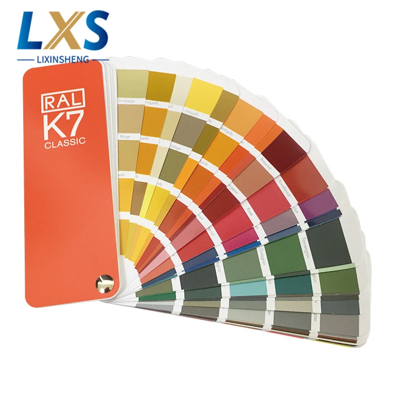 

Original Germany RAL color card international standard Ral K7 color chart for paint 213 colors