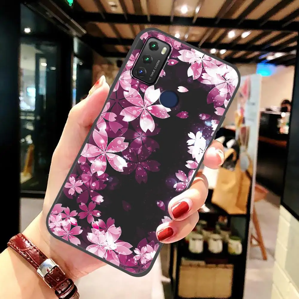 New Arrival Fashion Design Phone Case For TCL 20E/20Y/6125F Cute Shockproof For Woman Soft Case iphone pouch with strap Cases & Covers