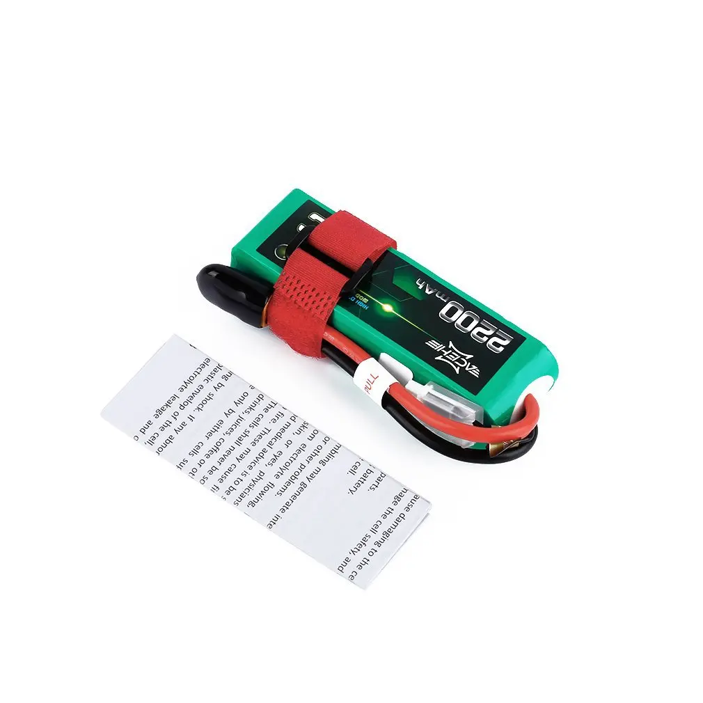 

High Rate Lipo RC Battery ACEHE 11.1V 1500mAh 75C Capacity 3S1P 16.65WH
