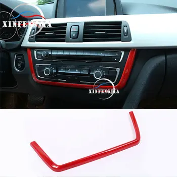 

For BMW 3 Series F30 F31 13-18 & 3GT F34 14-19 & 4 Series F32 F33 F36 14-19 Red Center Control Dec Strip Cover Trim