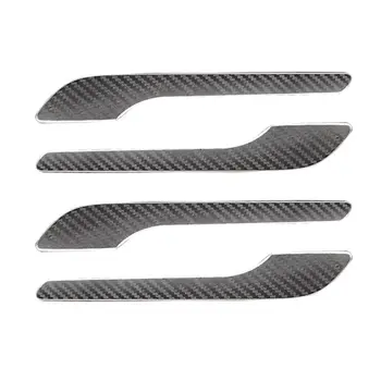 

4Pcs Car Doorknob Protector Sticker Door Handle Wrap Cover for Tesla Model 3 Kit E7CA