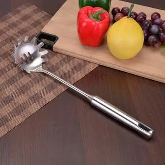 1pc Spaghetti Server Кухонная утварь набор посуды для приготовления пищи лопатка ложка-Лопатка ложка ковш из нержавеющей стали кухонные гаджеты - Цвет: 1pc Spaghetti Server