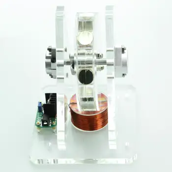 

Science education toy Bedini motor brushless motor fake perpetual motion demonstration