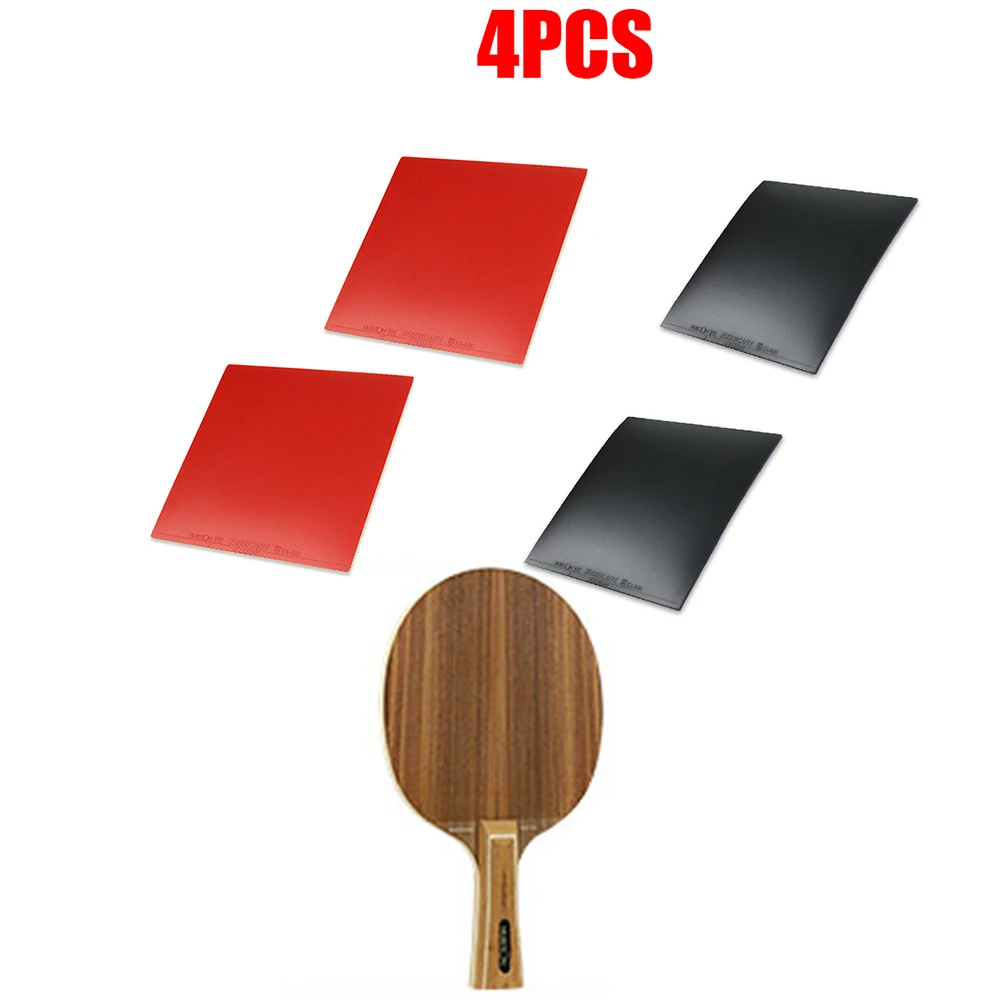 Pips-in Rubbers with Sponge Table Ping Pong 4pcs Reactor Corbor Practical 