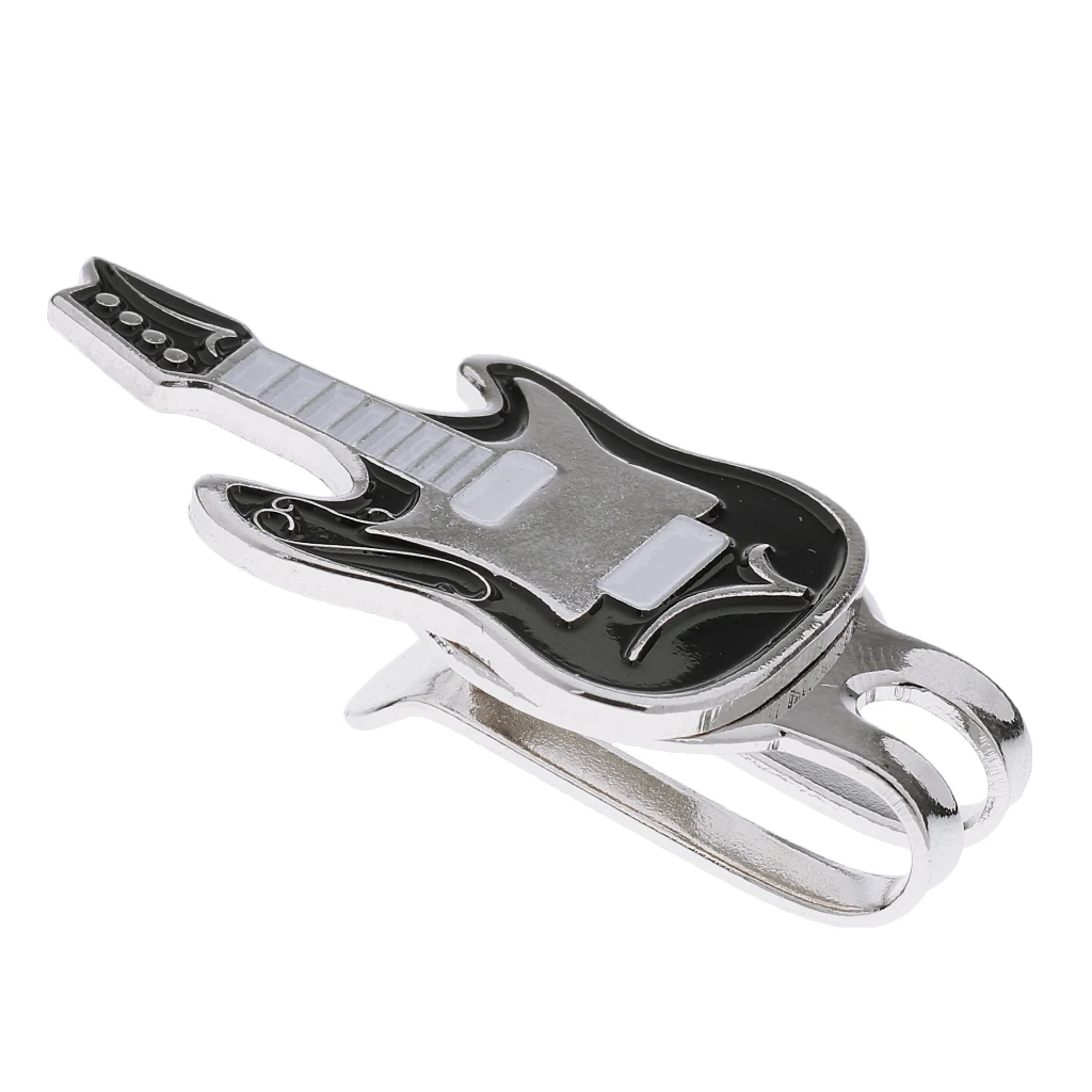 Alloy Electronic Guitar Visor Clip-on Golf Ball Marker Gift for Golfer