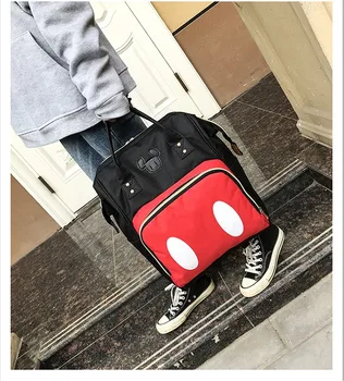 

Make Up Bag Student Backpack School Duffle Fashion Solid Color Travel Women Guccibag Large-volume