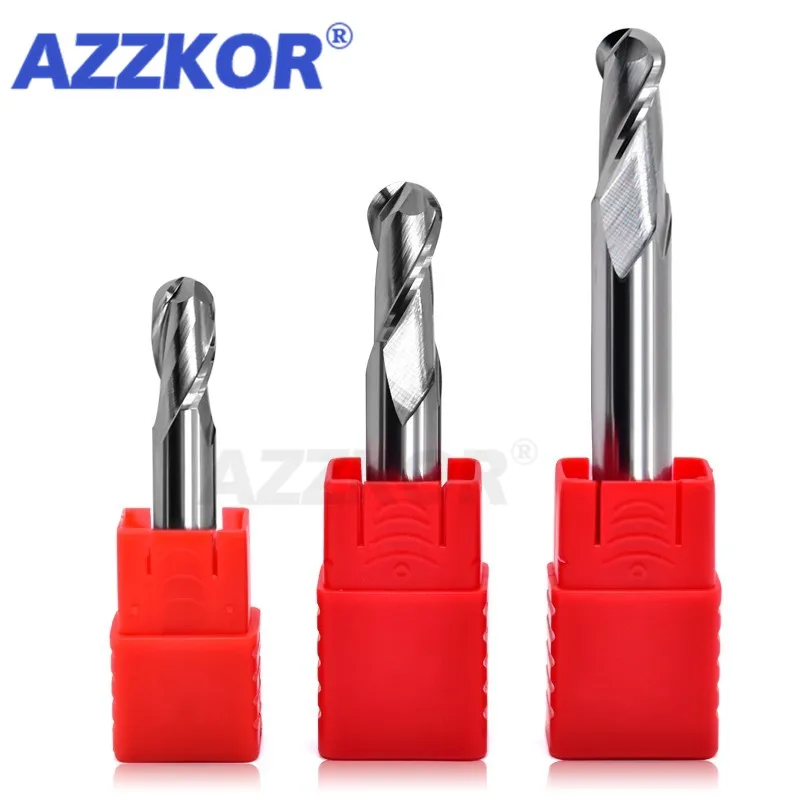 Fresa CNC HSS-AL A 4 Taglienti - Diritta E Piatta - Gambo 6 Mm, Taglio 4 Mm - Per Acciaio, Alluminio, Titanio E Lavorazioni Di Finitura - 4