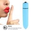 Mini Bullet Vibrators 10 Speed Anal Plug Toys Silicone Dildo AV Stick G-spot Clitoris Stimulator Sex Toys Vibrator for Women 1