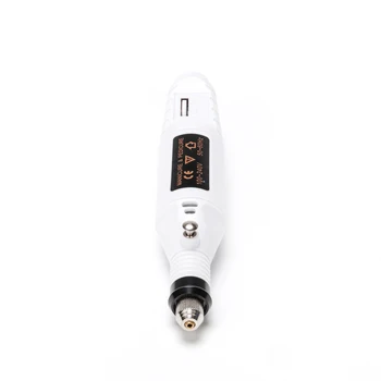 

Pen-Shape Nail Drill Art Manicure Pedicure Silver 2020 New