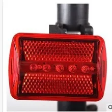 Велосипедные задние фонари 5led безопасные Предупреждение задние фары горного велосипеда с фиксированной передачей аксессуары оборудование для верховой езды