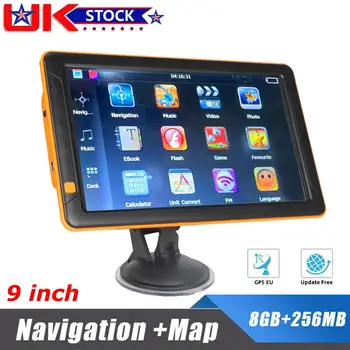 

9 Inch Intelligent Car Navigator GPS Navigation 8G HD Touch Screen Bluetooth FM Android Navigation Car GPS Navigator Free Maps