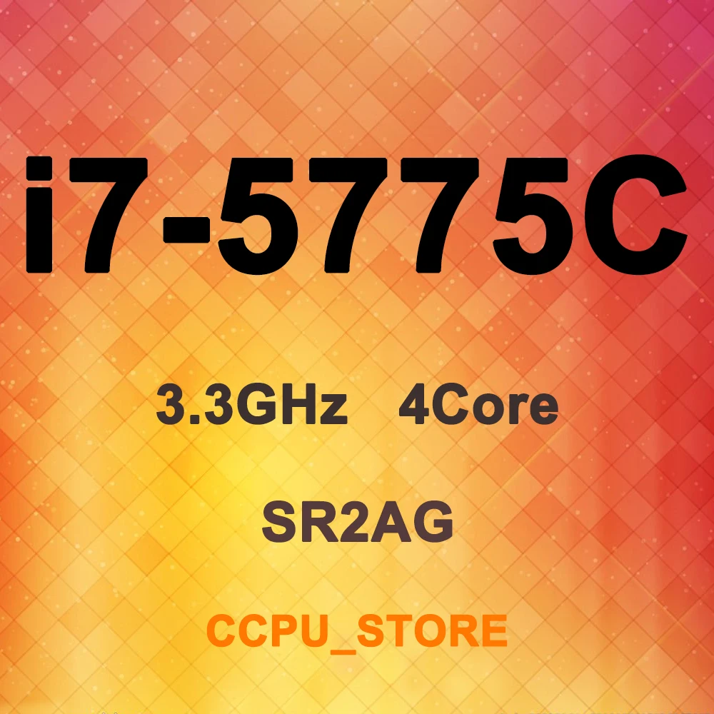 Ядро i7-5775C SR2AG 3 ГГц 4 Ядра 8 нить 128MB 65 Вт LGA1150 Процессор процессор | Компьютеры и офис