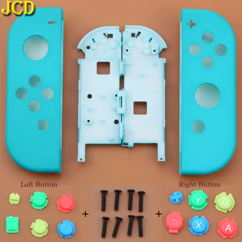 JCD с инструментами корпус оболочка Крышка для переключателя shand NS Joy-Con контроллер защитный чехол W/ABXY Кнопка D-Pad для NX Joy Con