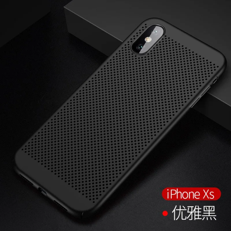 Чехол для Iphone Xr, полуинкапсулированный прозрачный чистый цветной Жесткий Чехол для мобильного телефона Celular X XsMAX 8Plus 7Plus 6S ударопрочный
