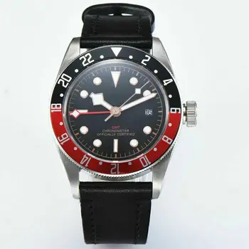 

Corgeut Men Watches 41MM Luxury lume GMT Automatic Military Sport Clock Waterproof Business Mechanical Wristwatches high quality