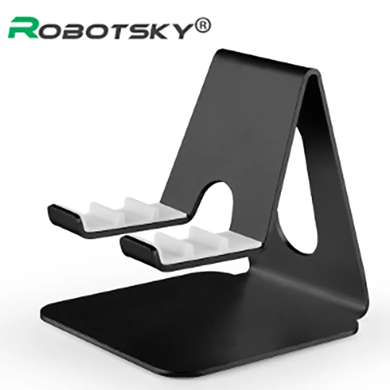 

MD210 Phone Holder Phone Solid Bracket Aluminum Alloy Universal for 3-9.7 inch Mobile Phone for iPad iPhone for Huawei Xiaomi