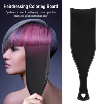 

Hairdressing Art Coloring Board DIY Salon Hair Dyeing Hair Coloring Tint Long Coating Plate For Hair Art Styling Tools