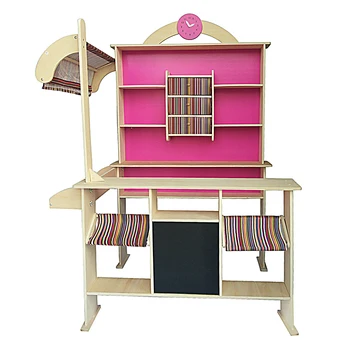 

Wooden Shop Market Shopping Pretend Play Set, Grocery Supermarket Pretend Play Shop, Great Gift for Girls and Boys