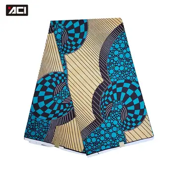 

ACI Veritable Wax African Ankara Fabrics 6 Yards/Piece Tissu Africain Veritable Wax African Ankara Fabrics Nigeria Wax For Party