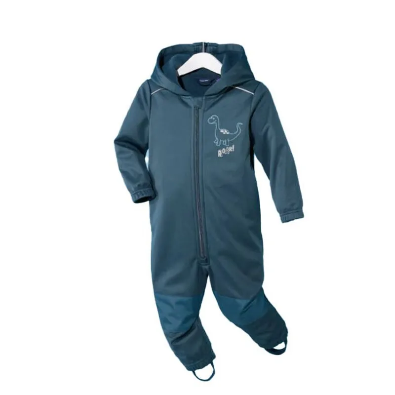 Impermeável do Escudo Macio do Terno de Esqui das Crianças para Meninos e Meninas Macacão de Uma Peça para Manter Impermeável à Prova de Vento Macacão Quente Fino 3 Macacão de dormir
