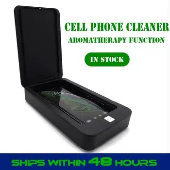 

UV Cell Phone Sanitizer Portable UV Sterilizer Aromatherapy Disinfector Cell Phone Sanitizer Box for Toothbrush Jewelry Watches