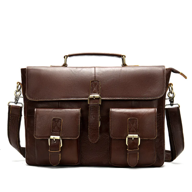 Деловые ноутбуки мужские сумки из натуральной кожи мужские сумки на плечо роскошные мужские кожаные сумки дорожные Офисные Сумки для Hp Dell lenovo