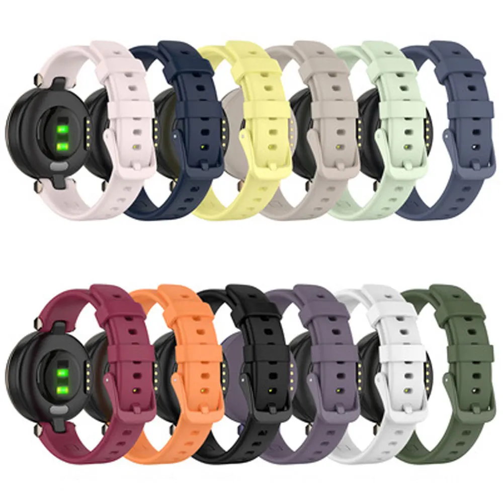 Colorful Waterproof Silicone Wristband Replacement Strap