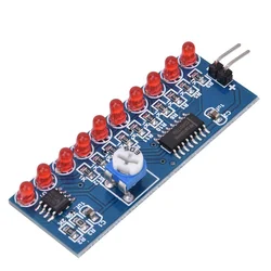 Kit de Production électronique LED NE555 + CD4017, panneau de commande, Module d'oscillateur, horloge siganale, à monter soi même 