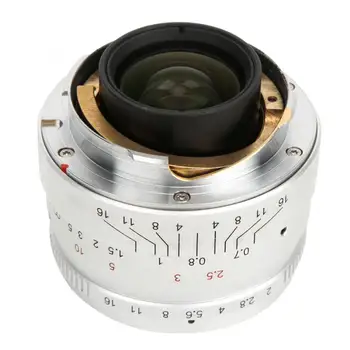 

7artisans 35mm f 2.0 Large Aperture Manual Focus Full Frame Lens 63 Angle View for Leica M Mount M6 M7 M8 M9 M9P M240 Cameras
