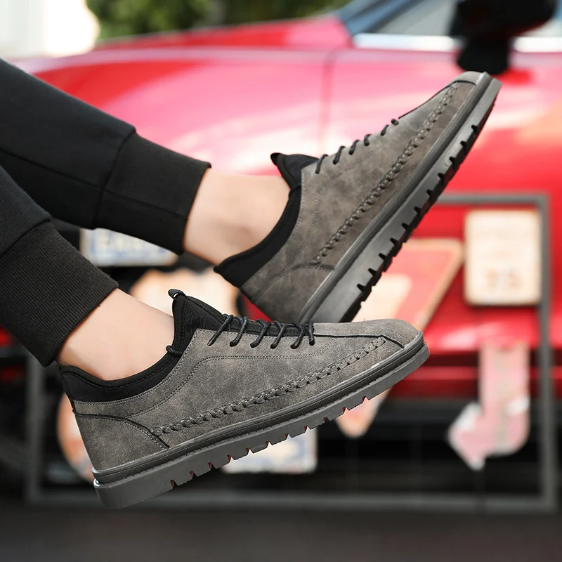 

2019 autumn and winter couple sports and leisure Korean version of the trend of tide shoes wild shoes winter running mesh men's