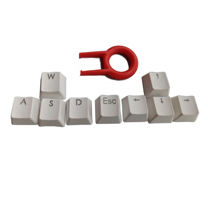 9 клавиш PBT клавишная крышка с подсветкой s WASD/ESC/направление клавишной крышкой