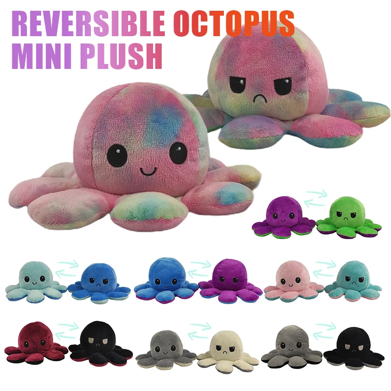 angry octopus plush