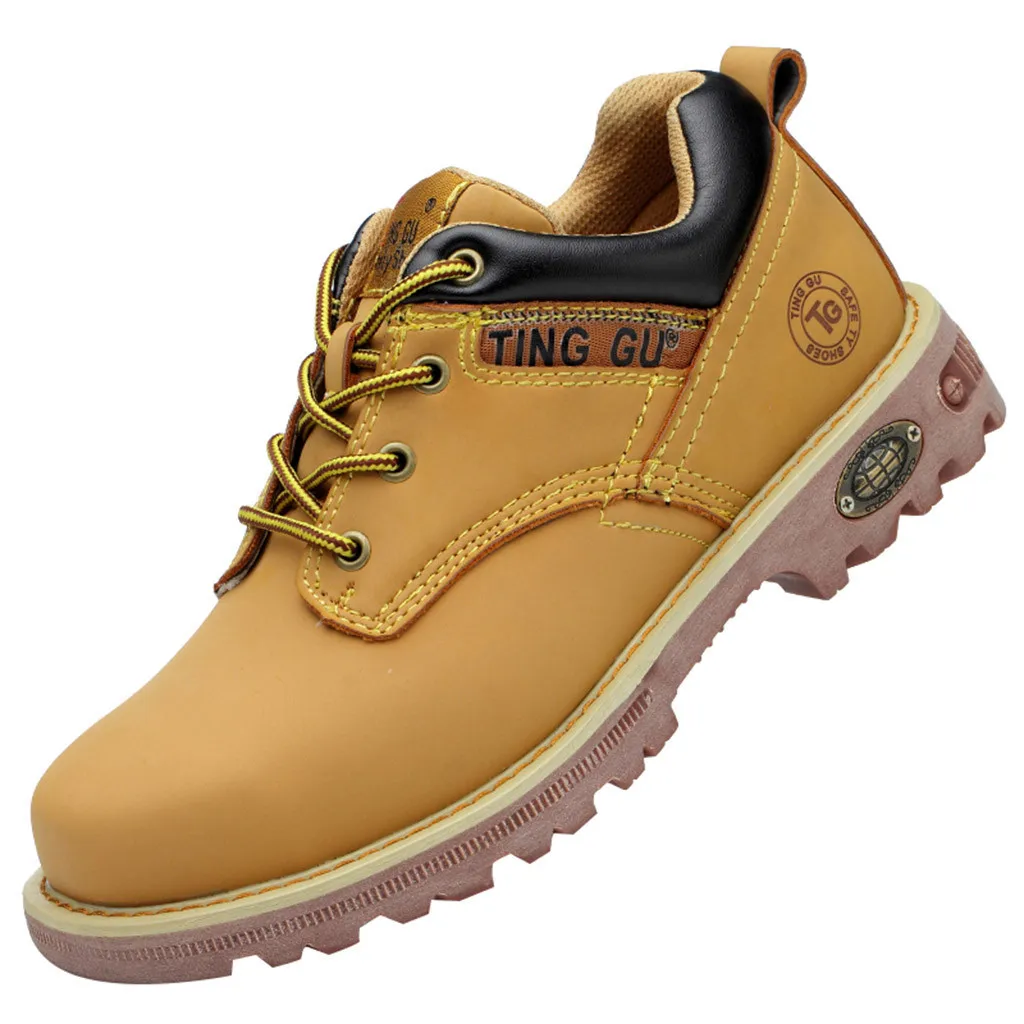 

Boots Men's Martin Shoes Dr. Motorcycle Couple Training Boot Work Men Winter 37-45 High Gang Large Size Unisex Oxfords Shoes