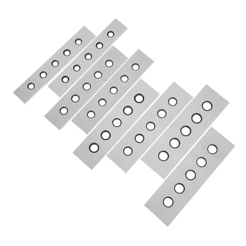

8pcs 3/16 Inch Parallel Pad Block Vises Machine Tool Parallel Base Set 4set Parallel Iron Plate Lathe Tools High-precision