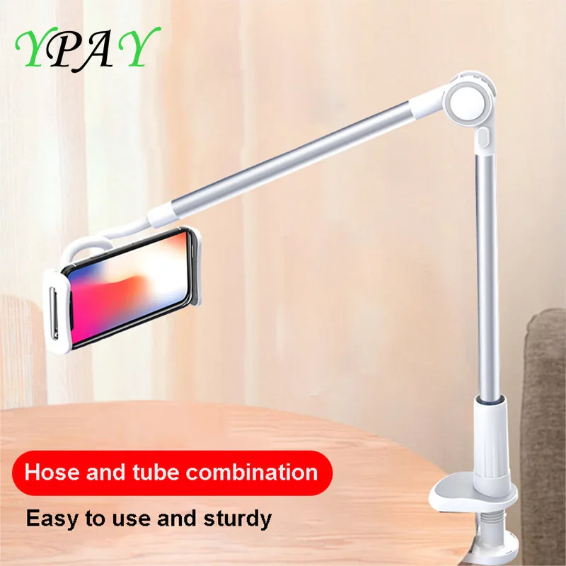 

YPAY Desktop/Bed Tablet Holder Phone stand for 4-11 inch tablet Phone mount Adjustable Flexible For ipad mini air pro 11 samsung