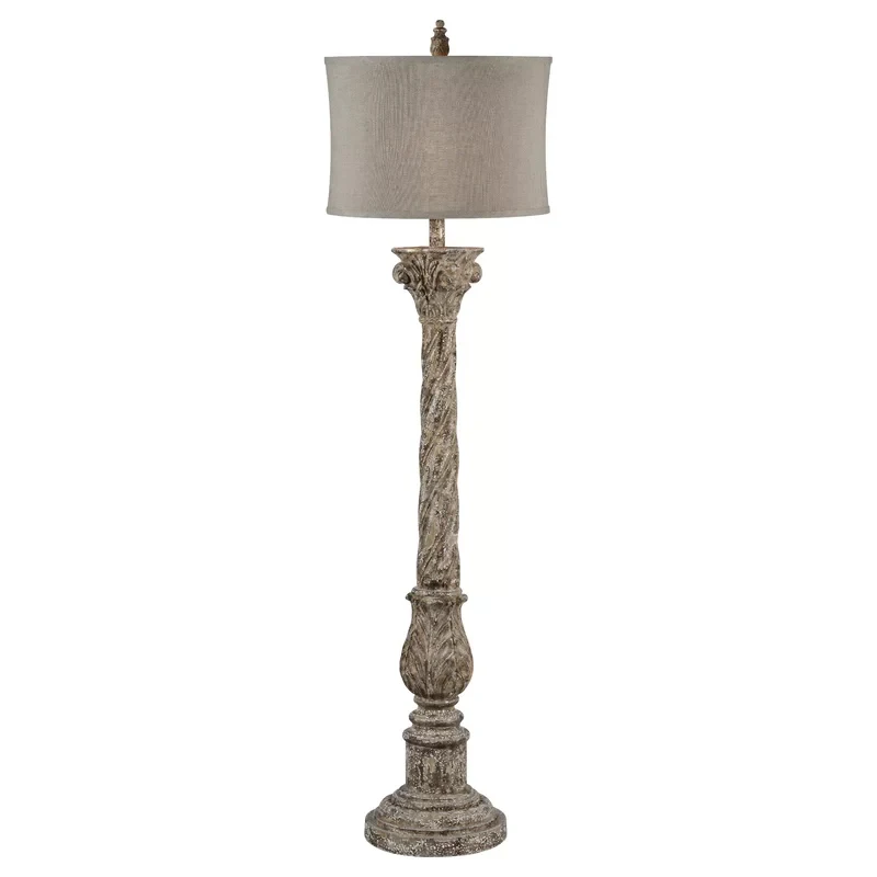 PROD 1005001638253302 French country floor lamp solid wood old high-end
living room bedroom bedside lamps Nordic simple retro floor lamp