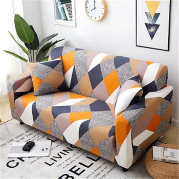 

Stretch Slipcovers Sectional Elastic Stretch Sofa Cover for Living Room Couch Cover L shape Armchair Cover 1/2/3/4 seat
