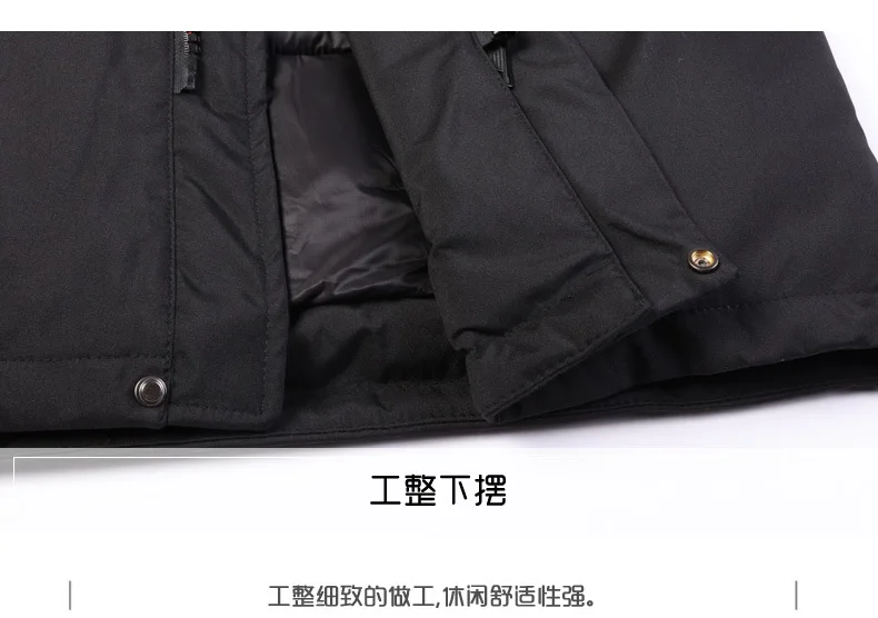 Winter of Clothes Outdoor Windproof Warm Heating Cotton Overcoat BF Brand Cut the Tag off Popular Brand Light Luxury Men'S