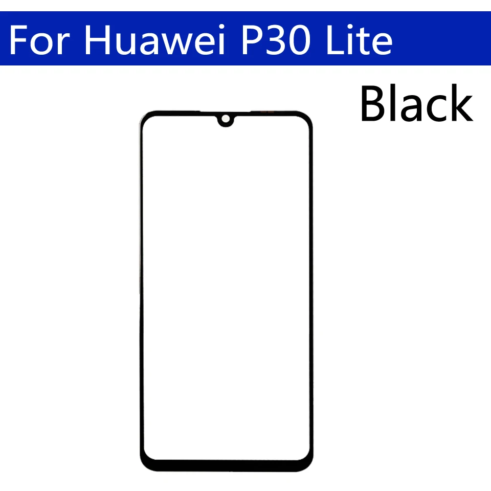 Сенсорный экран 6 15 дюйма для Huawei P30 Lite передний Внешний стеклянный объектив Nova 4E
