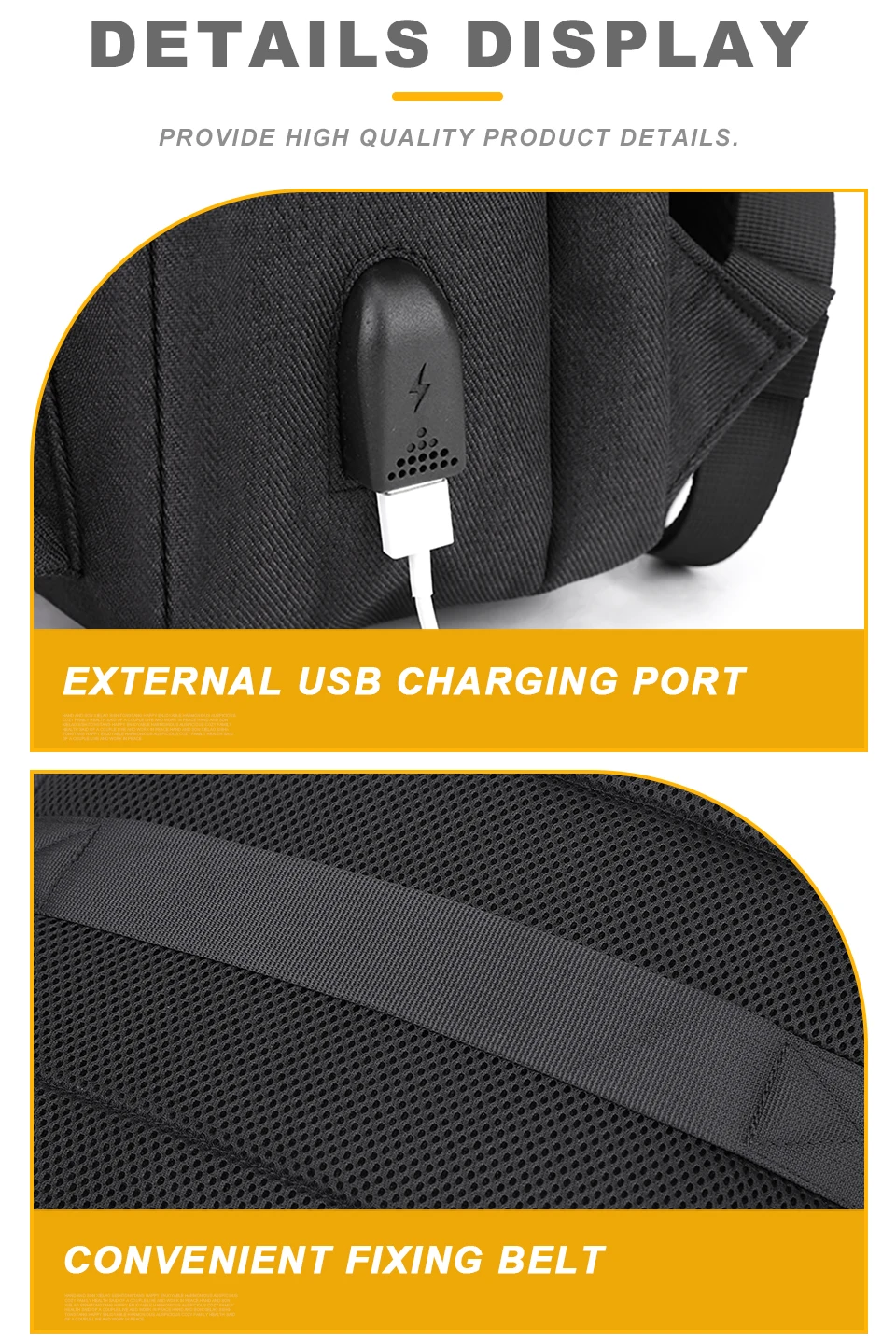 Business Backpack Men Briefcase Travel USB Charging Bag Male Waterproof Laptop 15.6 Inch Notebook Bags Pack Unisex Women Bagpack (12)