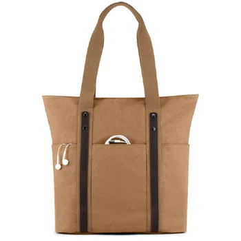 

M353 New Fashion Europe And America New Fashion Canvas Women's Bag Simple Leather One Shoulder Portable Leisure Bag Tote Bags