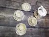 10CM Round Vintage Cotton Lace Placem At Handmade Table Place Mat Cloth Tea Cup Coffee Coaster Wedding Doily Kitchen Christmas ► Photo 3/5