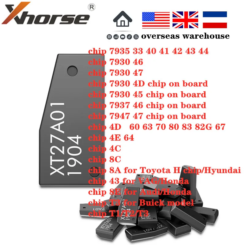 Xhorse VVDI супер чип XT27A01 XT27A66 транспондер для VVDI2 мини ключ инструмент| |