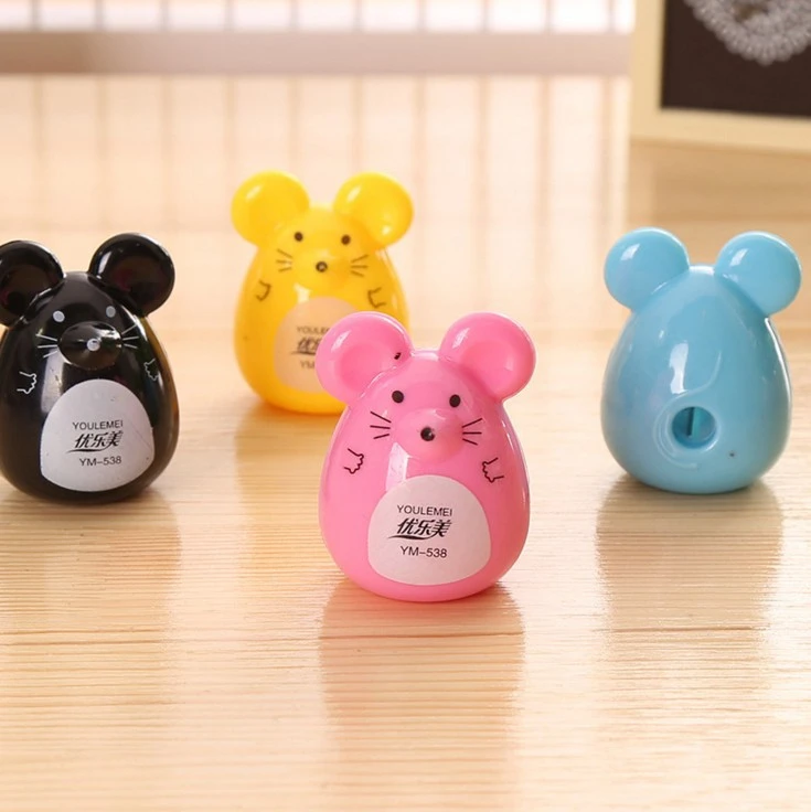 Эллен Брук 1 шт. креативная Милая кавайная мышь Механическая точилка для