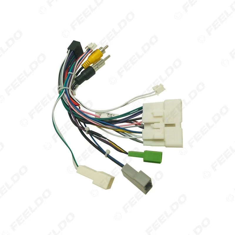 16 pin Car stereo wire Harness power cable canbus For Isuzu