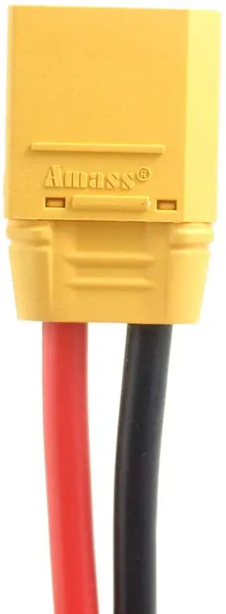Amass 2 пары XT90 косички XT90 провода XT-90S XT 90 штекер и разъем 150 мм 12AWG кремниевый провод для RC Lipo батареи