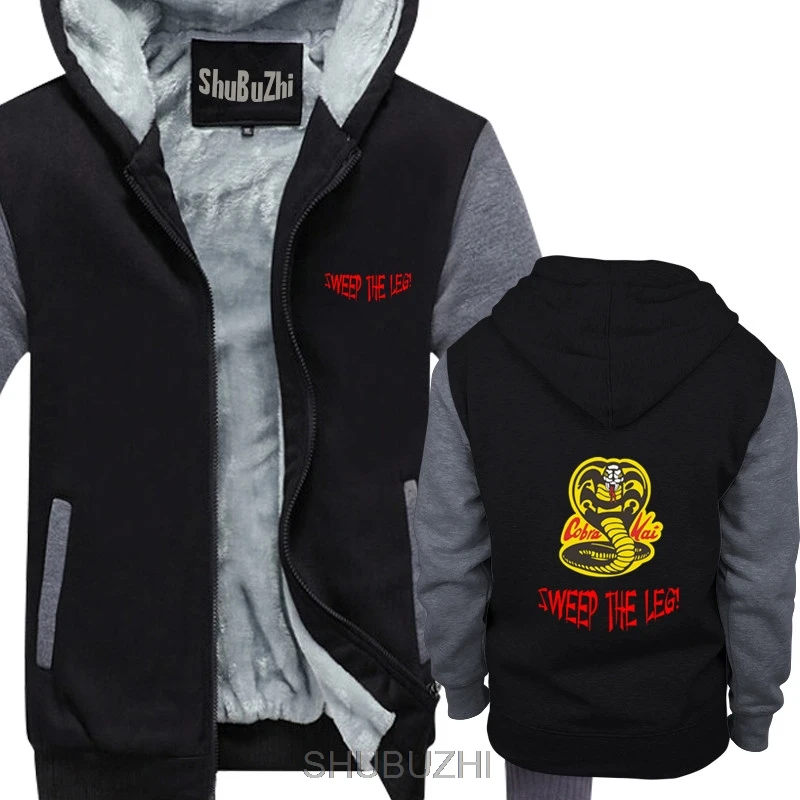 

winter jacket NEW COBRA KAI KARATE 80'S BOXINGER wholesale hoodie shubuzhi Brand thick hoodies euro size sbz4007