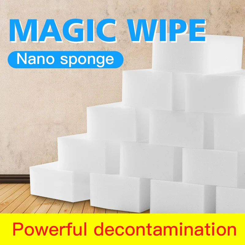 100*60*20mm Melamine Sponge Magic Sponge Eraser Melamine Sponge Cleaner Cleaning Sponge