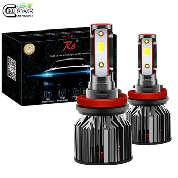 

Z8 LED Auto Tricolor Headlights HB3 HB4 H1 H3 H7 H4 H8 H11 HB2 9005 9006 Car LED Headlights Bulbs Three Color 6000K 3000K 4300K